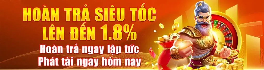 Thưởng nạp lại hàng ngày tại 33win6
